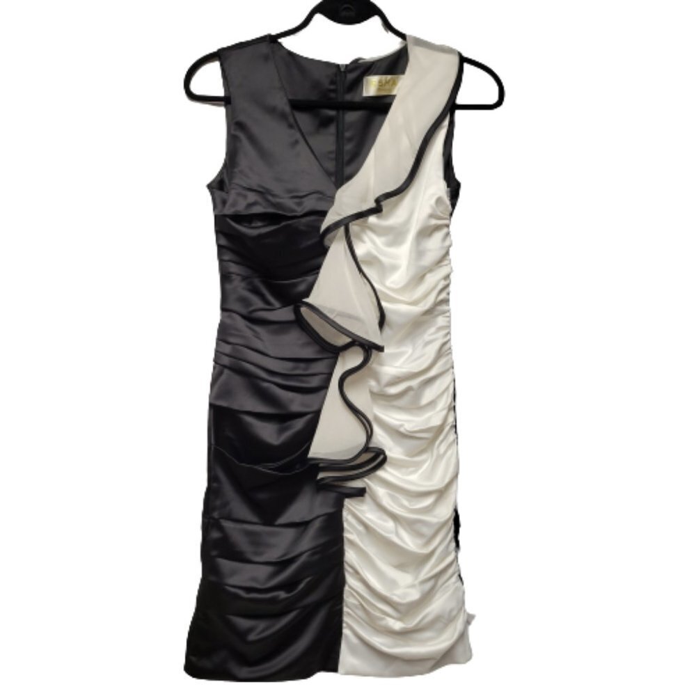Black and White Frilly Dress  Sizes S M L